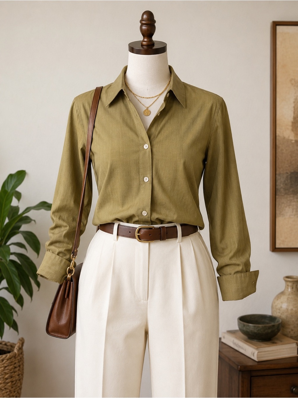 Emanuel Ungaro EMANUEL Women’s Cotton Button Up Shirt Size S Made USA